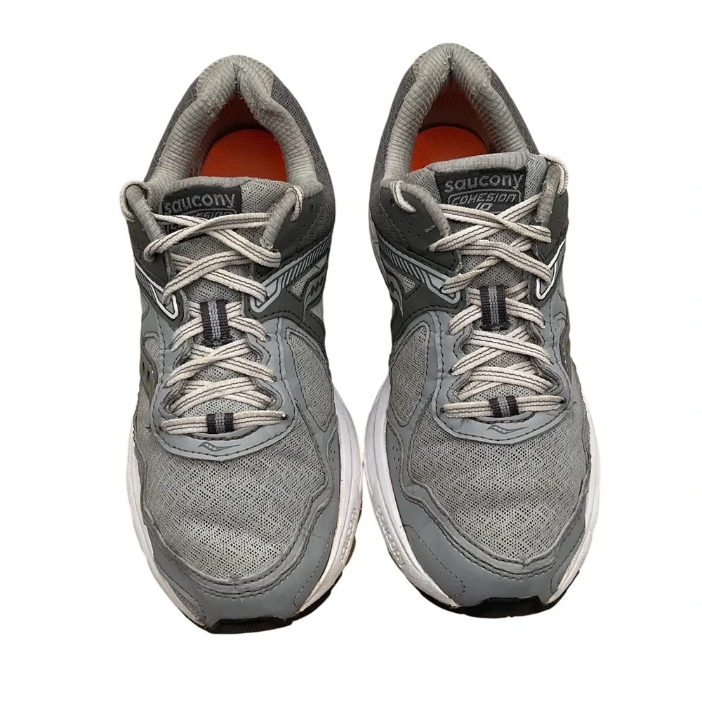 Saucony Cohesion 10 Womens Running‎ Shoes Grey Silver S15362-10 Size 9W